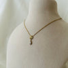 Floral Drop Necklace
