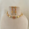 Floral Kundan Choker Set