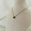Round Stone Pendent Necklace