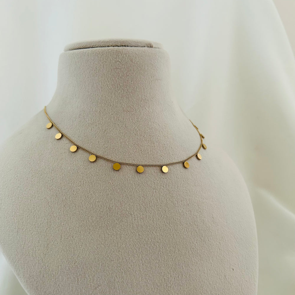 Round Charm Necklace
