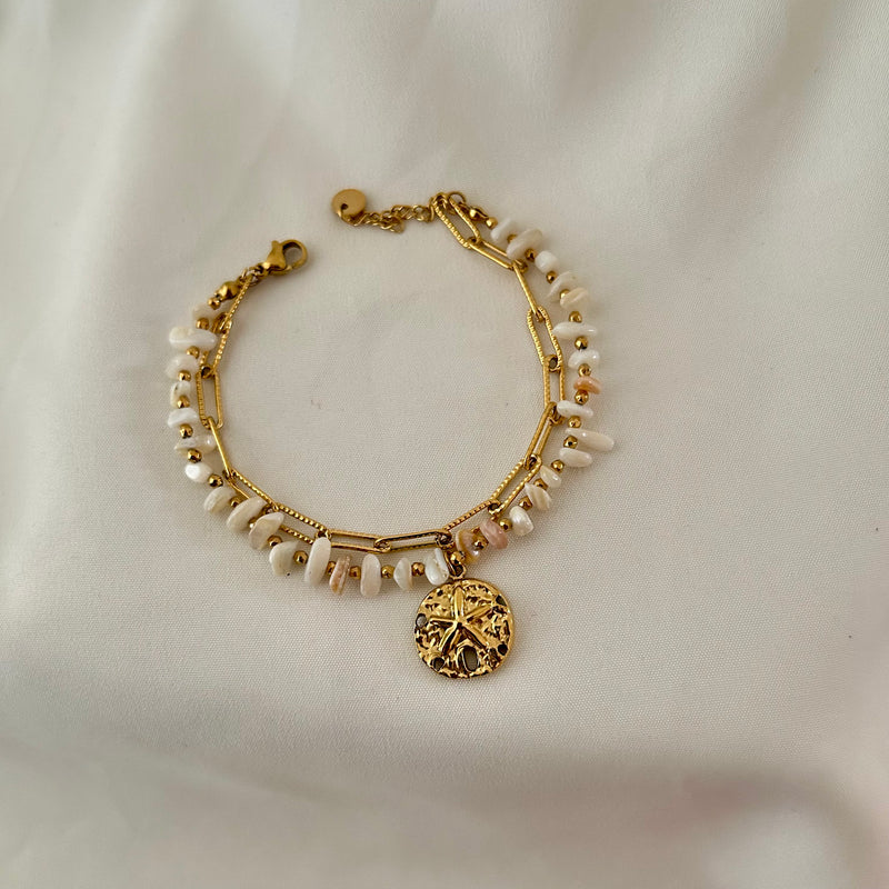 Pearl Heritage Charm Bracelet