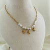 Pearl Starfish Charm Necklace