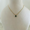 Drop Stone Pendent Necklace