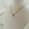 Round Stone Pendent Necklace
