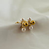 Pearl Ball Earrings