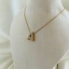 Studded Initial