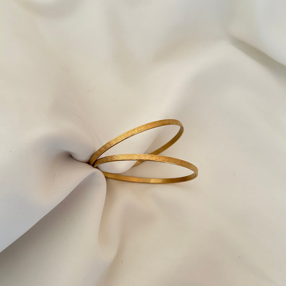 Celeste Bangle (pair)