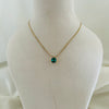 Round Stone Pendent Necklace