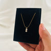 Vertical Diamond Necklace