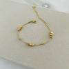 Elara Beaded Gold Bracelet