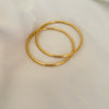 Sleek Plain Bangles (pair)
