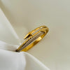 Double Nail Statement Bracelet