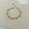 Aurelia Crystal Charm Bracelet