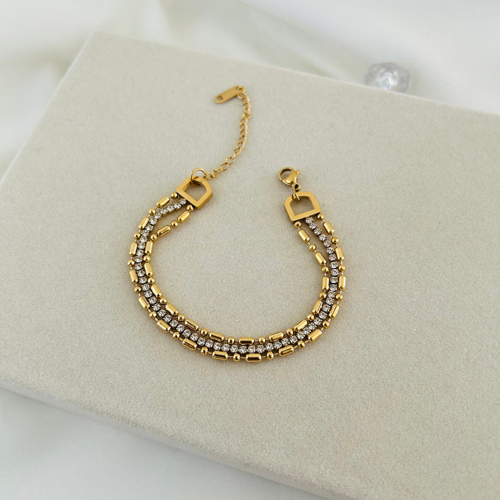 Luxe Layered Chain Bracelet