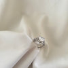 Heart Sparkle Statement Ring