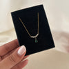 Aurora Crystal Drop Necklace