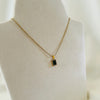 Emerald Green Pendant Necklace