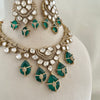 Emerald Moonlight Necklace Set