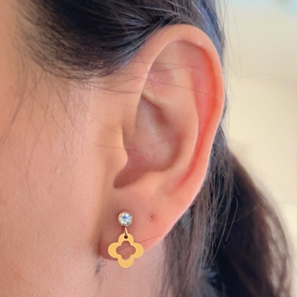 Floral Drop Earrings