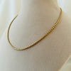 Bold Plain Chain Necklace