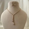 Luxe Double Drop Tennis Necklace Set