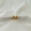Twin Line Hoop Earrings