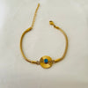 Sleek Evil Eye Chain Bracelet