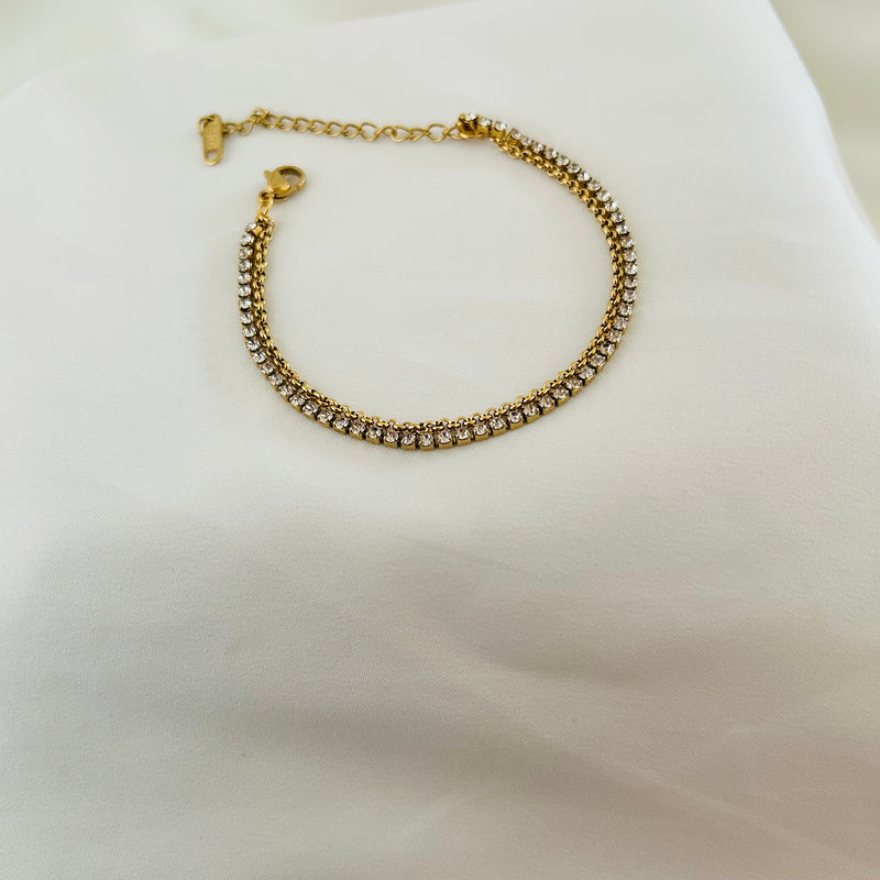 Double Aura Chain Bracelet