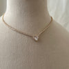 Heart Spark Tennis Necklace Set
