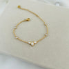 Amara Triple Heart Crystal Bracelet