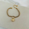Evelyn Heart Lock Bracelet