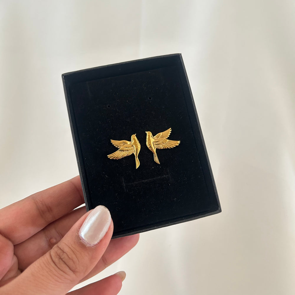Aurelia Bird Studs