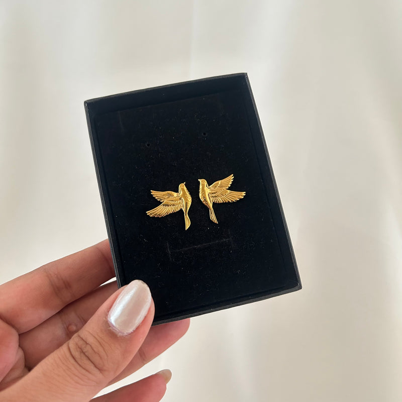Aurelia Bird Studs
