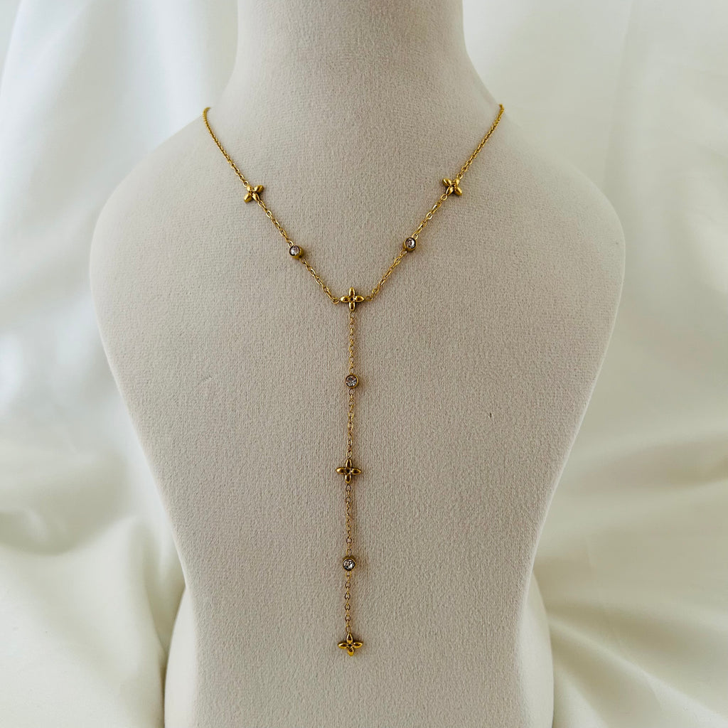 Celestial Dangling Star Necklace