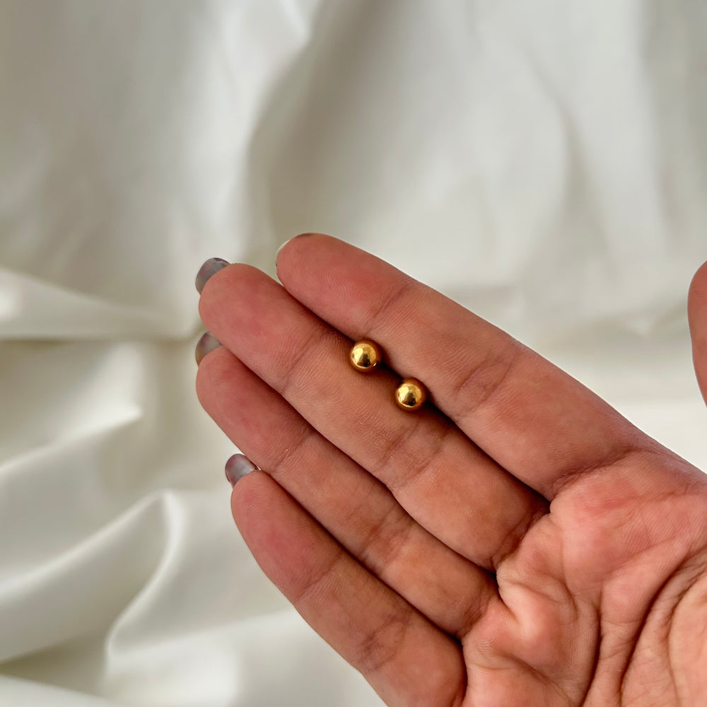 Solid Ball Flat  Back Studs