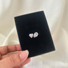 Heart & Pear Duo Stud Ring