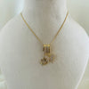 Golden Butterfly Charm Necklace