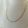 Minimal Beaded Chain Necklace