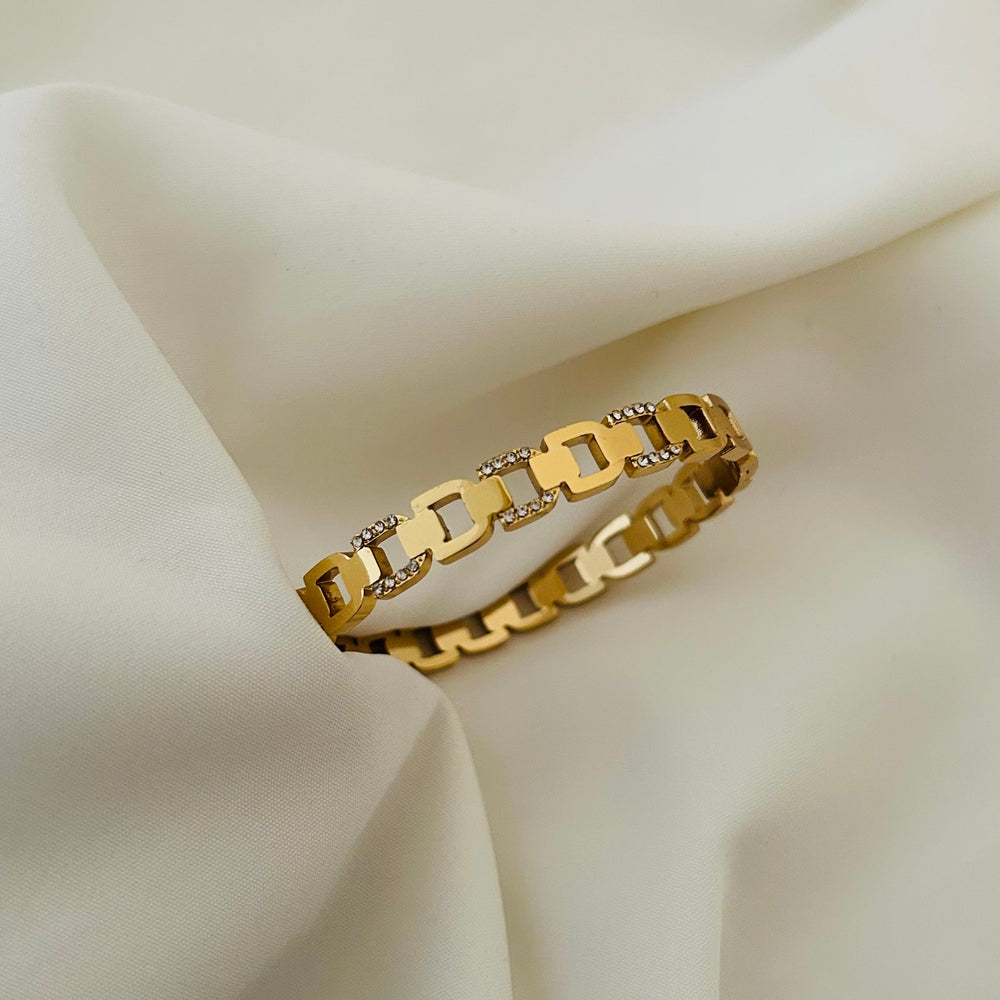 Aurielle Link Bangle Bracelet