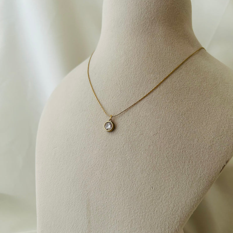 Solitaire Diamond Necklace