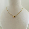 Solid Heart Necklace