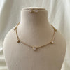 Five Spark Tennis Necklace Set