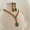 Antique Temple Necklace Set