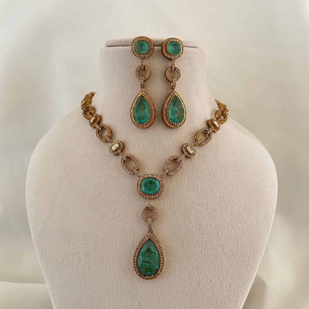 Antique Temple Necklace Set
