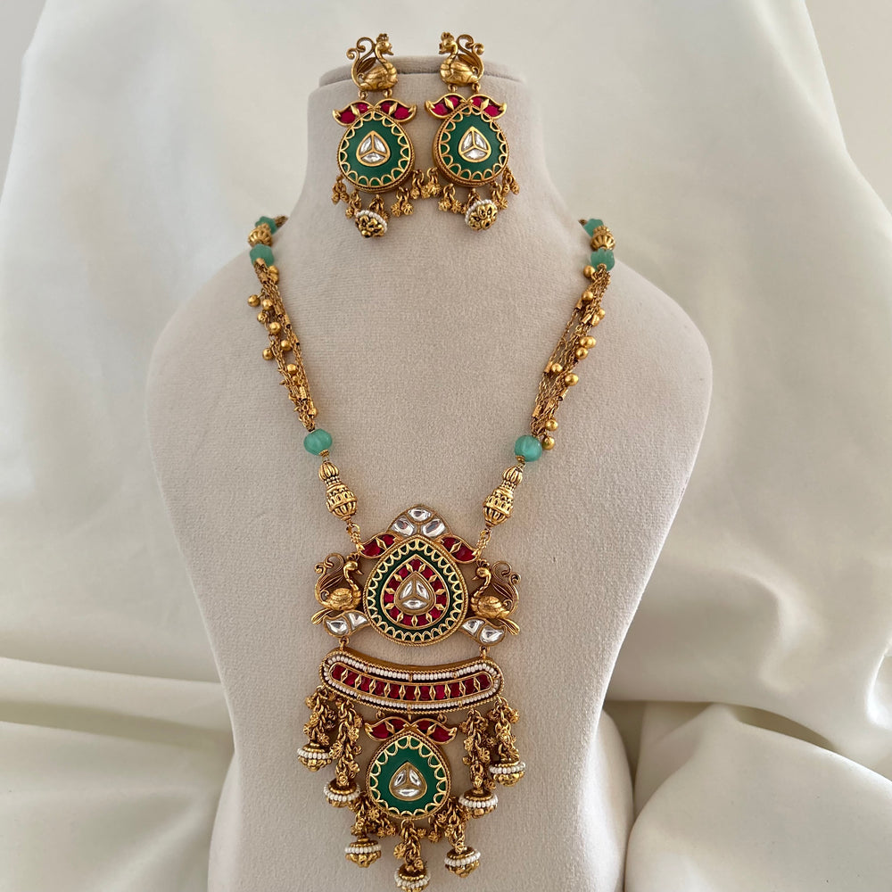 Heritage Temple Pendant Set