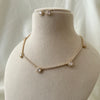 Five Spark Tennis Necklace Set