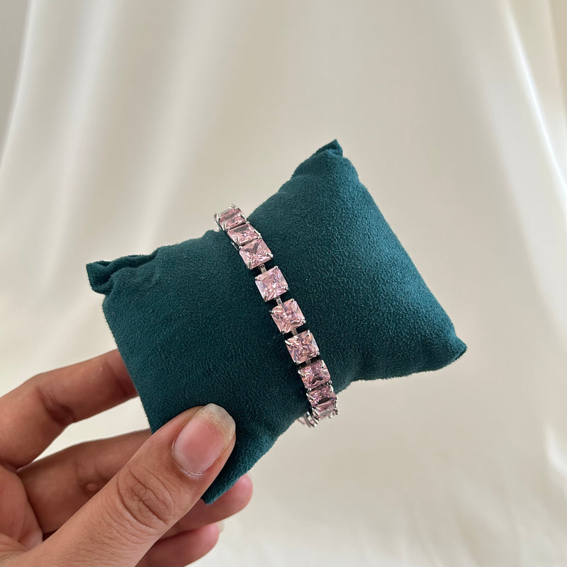 Blush Princess Tennis Bracelet