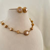 Minimal Moissanite Necklace Set