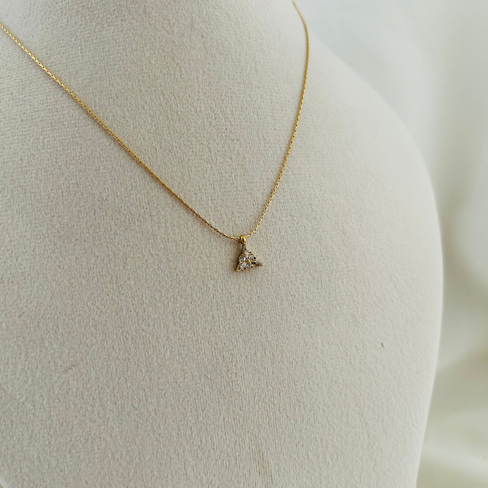 Mini Triangle Necklace