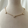 Five Spark Tennis Necklace Set
